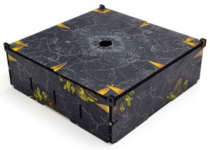 Card Storage Case Yellow Leaf
