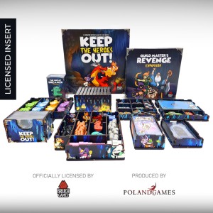 Insert Keep the Heroes Out + Great Dreamer & Guild Master Graficzny