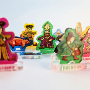 Carcassonne znaczniki/figurki