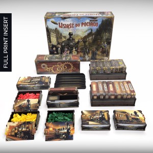 Insert Ticket to Ride Legacy: Legends of the West UV Print