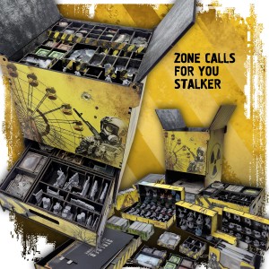 Deluxe Insert Box compatible with S.T.A.L.K.E.R. The Board Game All-In edition